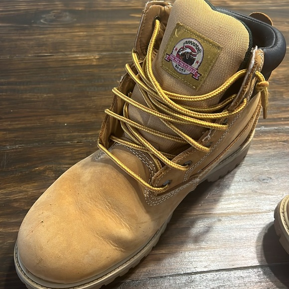 Brahma boots size 13 wheat tan color - Picture 3 of 5